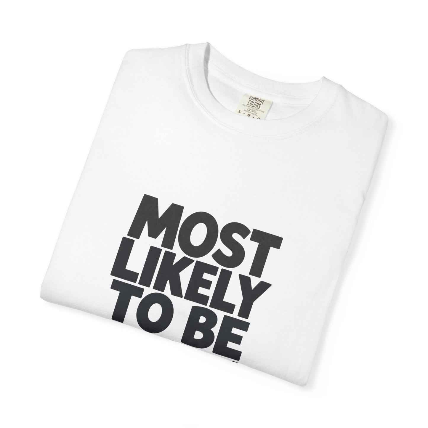 Horror Reader T-Shirt — "Most Likely to Be Reading Horror" Graphic Tee