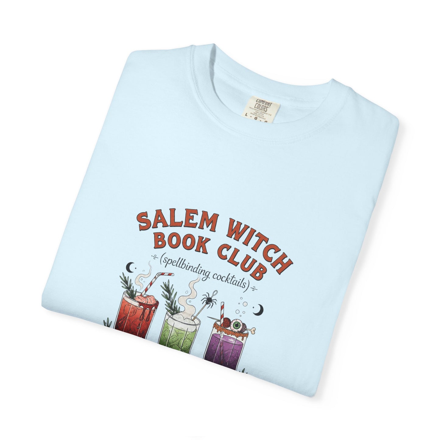 "Salem Witch Book Club" T-Shirt — Whimsical Witchy Reading Tee