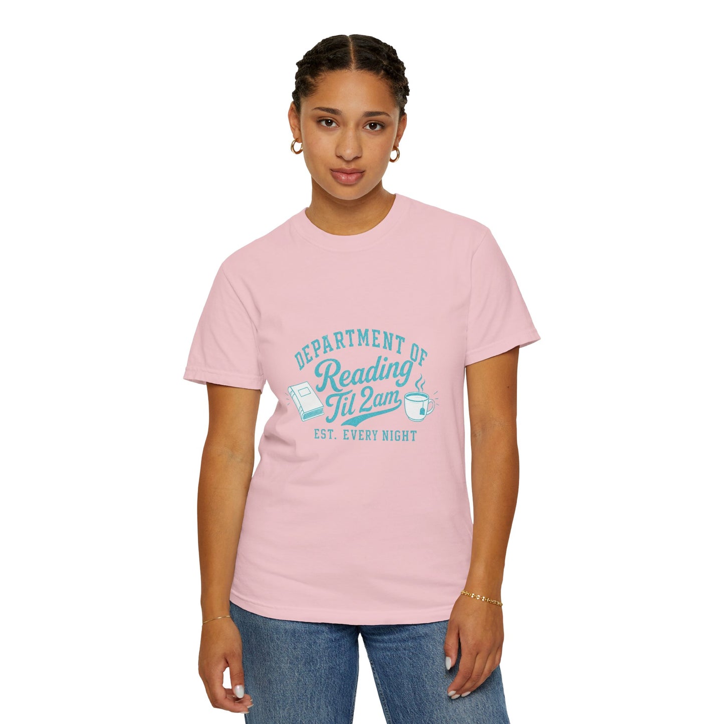 "Department of Reading 'Til 2AM: T-Shirt — Graphic Reading Tee