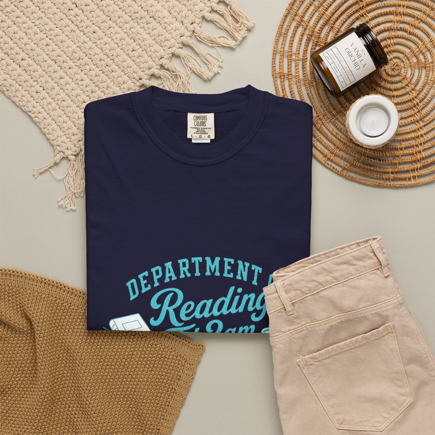 "Department of Reading 'Til 2AM: T-Shirt — Graphic Reading Tee