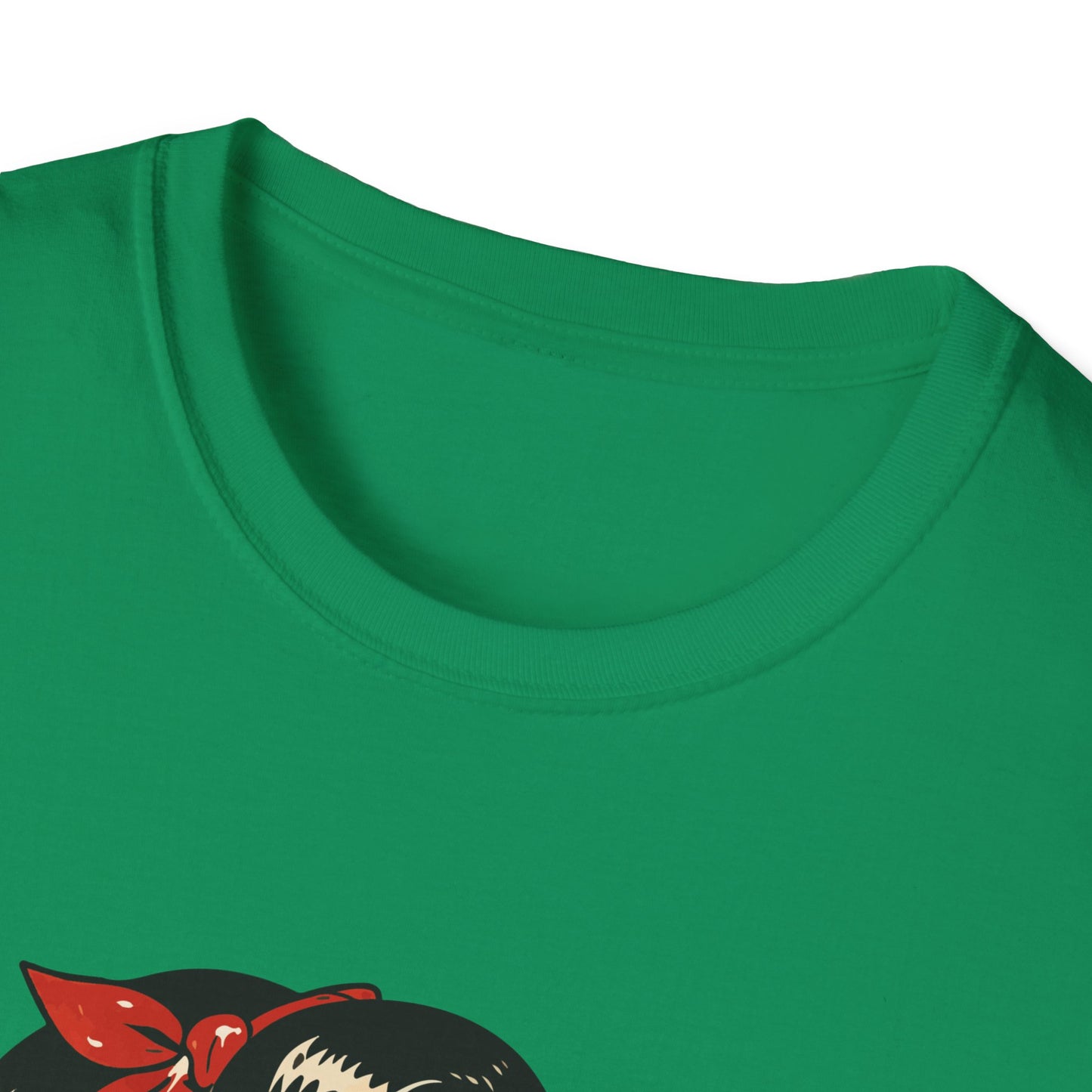 Lightweight Fabric - Vintage Pin-up Reading Tee — "Smutty Content" Graphic T-Shirt