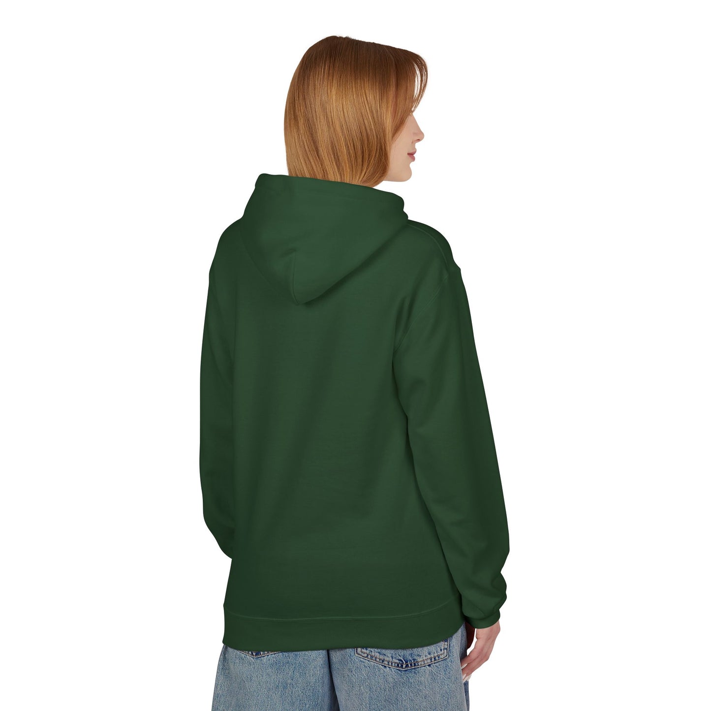 Fleece Fantasy Readers Hoodie  —"Physically Here, Mentally Fighting Battles"