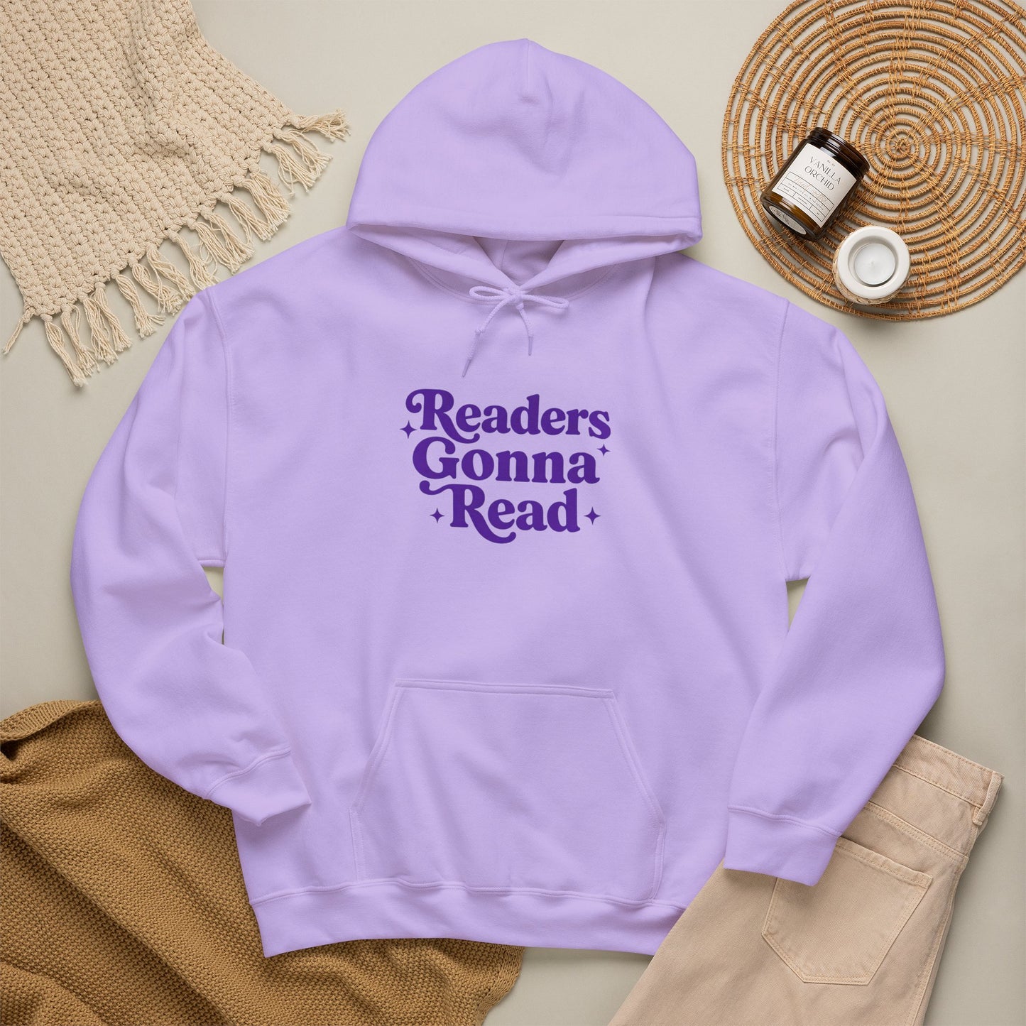 "Readers Gonna Read" Hoodie — Cozy Book Lover Pullover