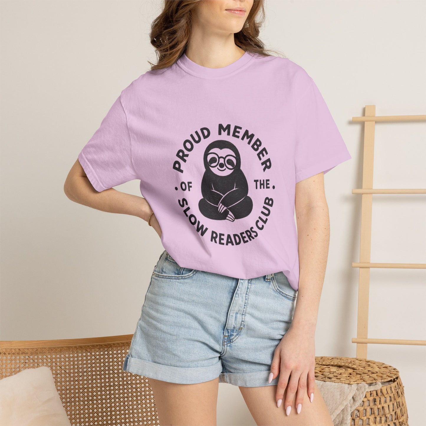 "Proud Member of the Slow Readers Club" Graphic Tee