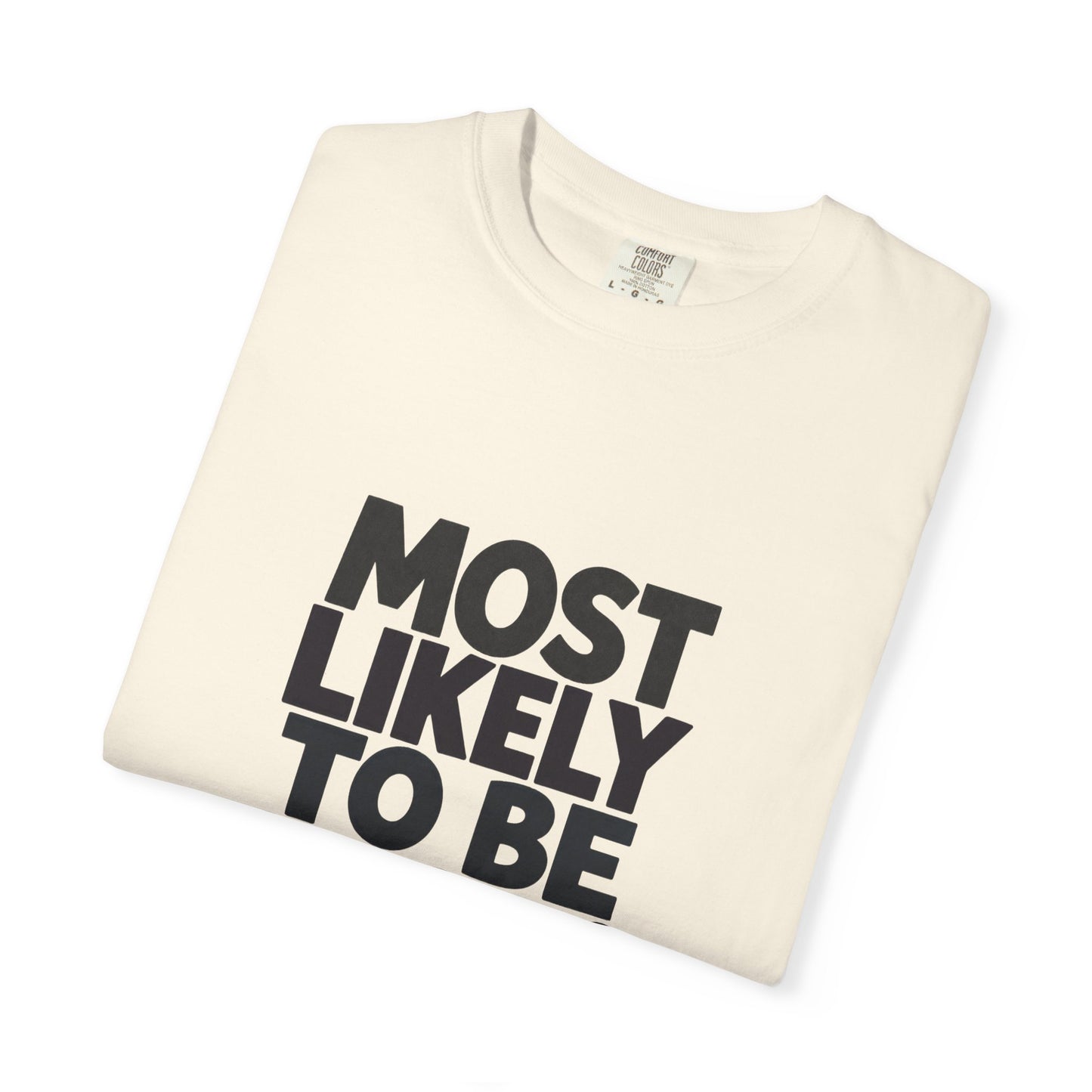 Horror Reader T-Shirt — "Most Likely to Be Reading Horror" Graphic Tee