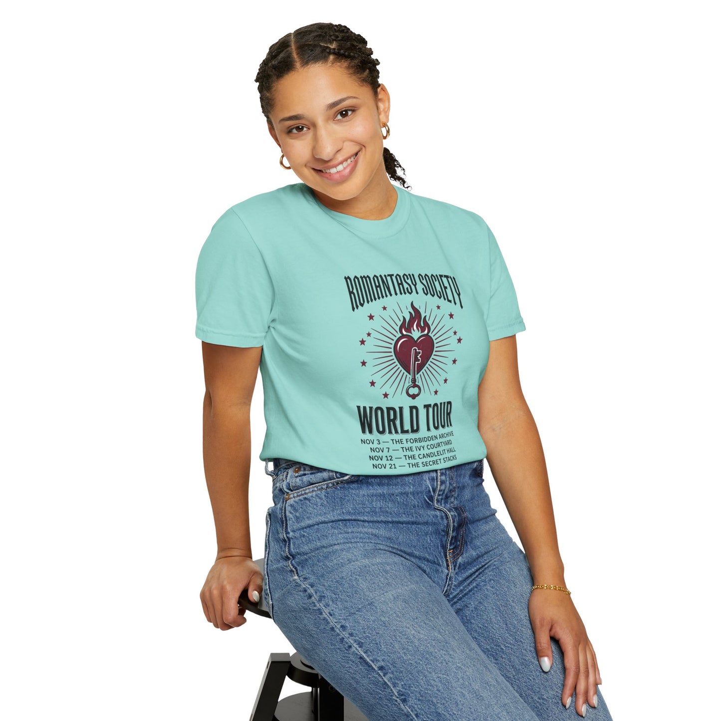 "Romantasy Society World Tour" Graphic T-Shirt