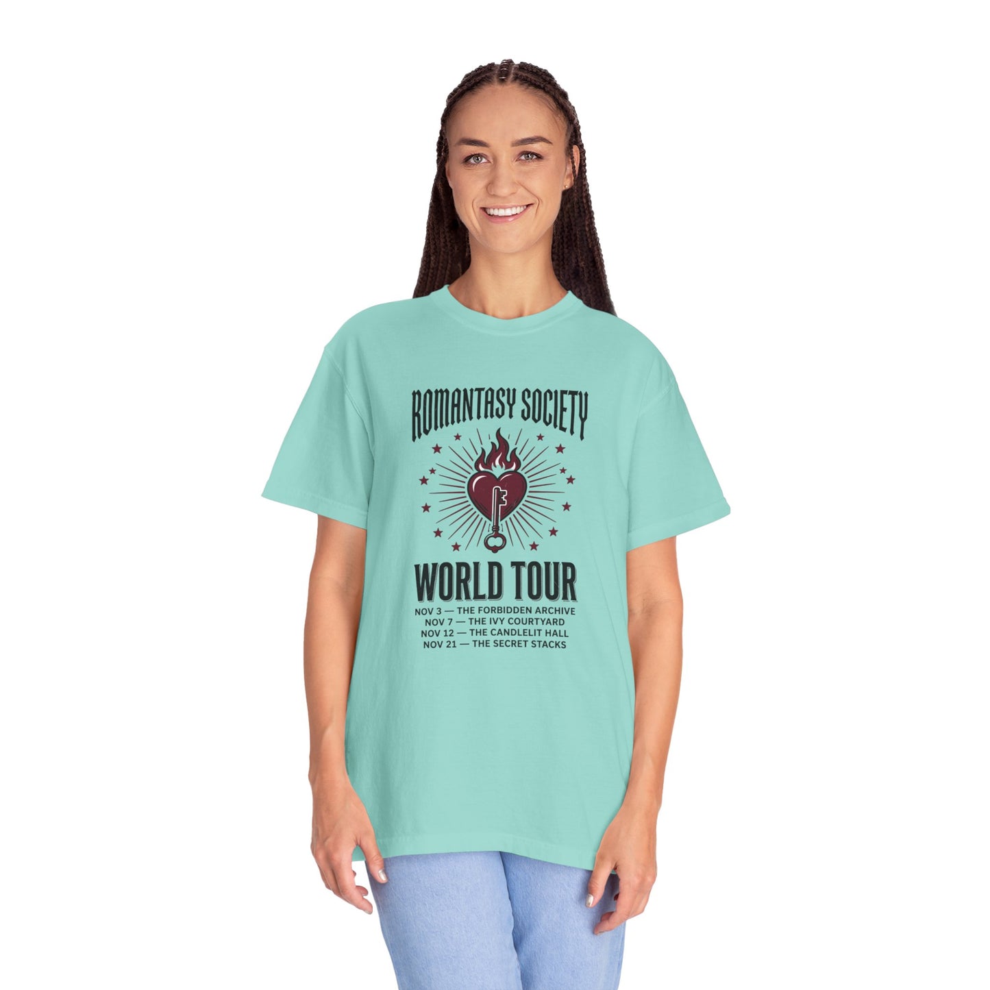 "Romantasy Society World Tour" Graphic T-Shirt