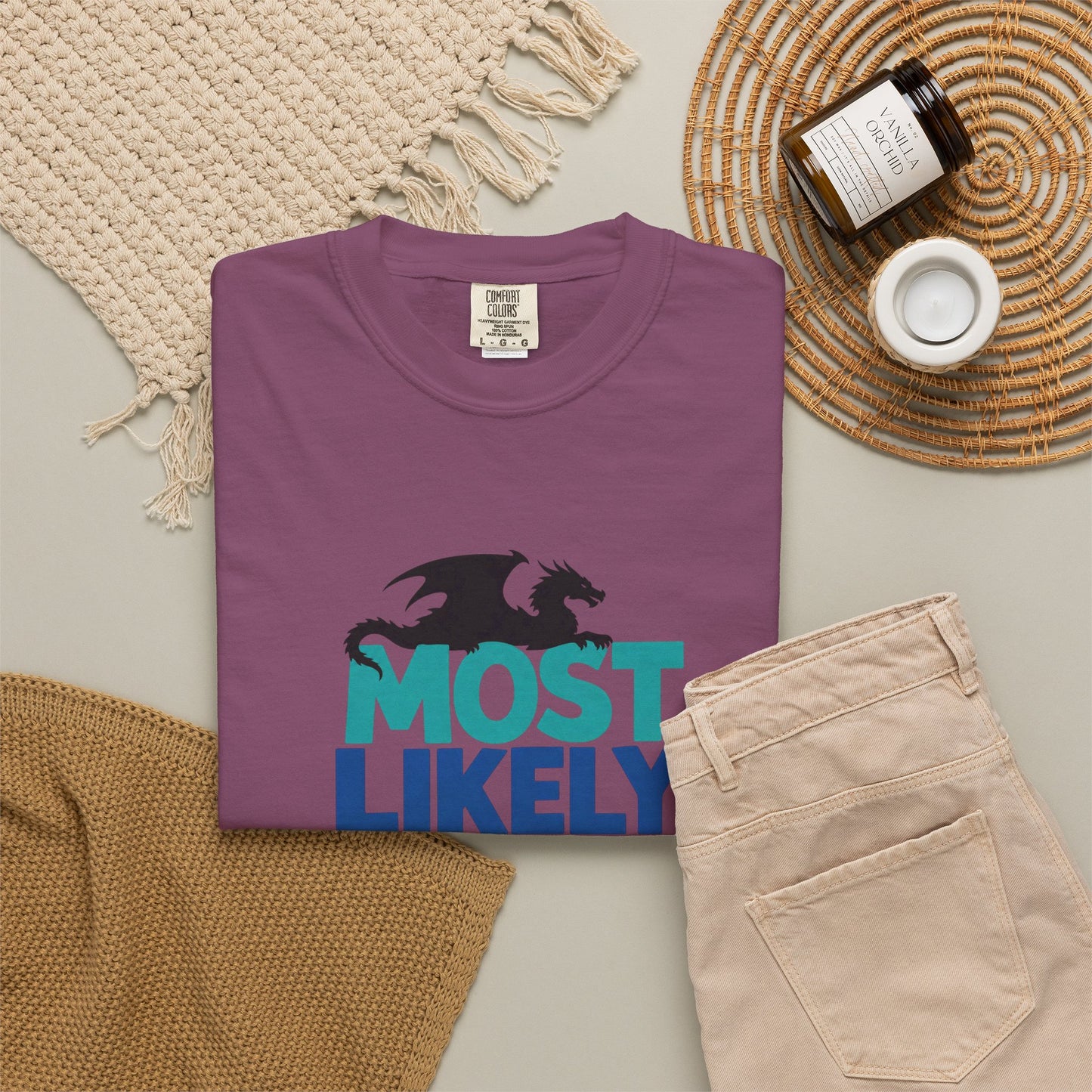 Fantasy Reader T-Shirt — "Most Likely to Be Reading Fantasy" Graphic Tee