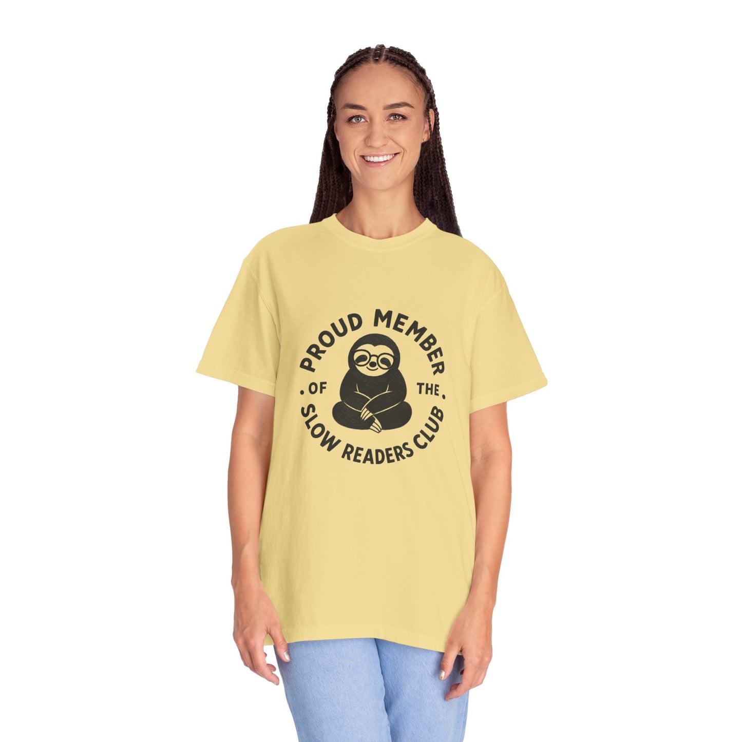 "Proud Member of the Slow Readers Club" Graphic Tee