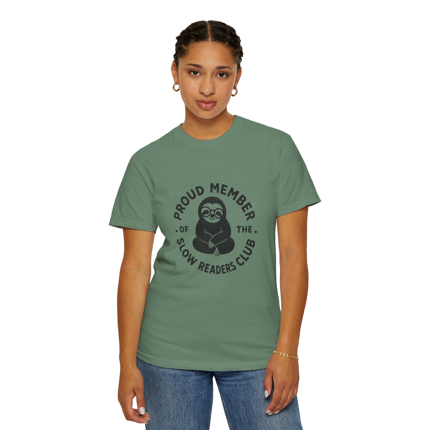 "Proud Member of the Slow Readers Club" Graphic Tee