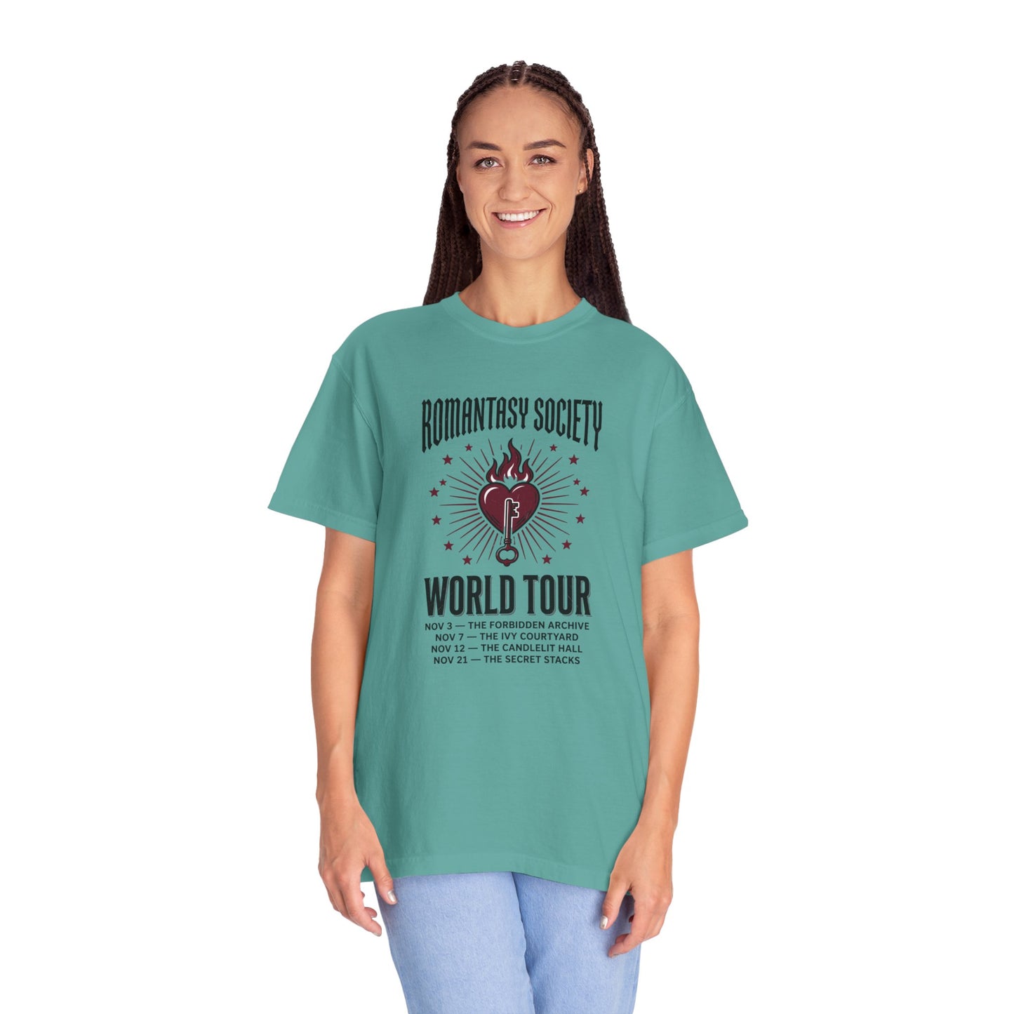 "Romantasy Society World Tour" Graphic T-Shirt
