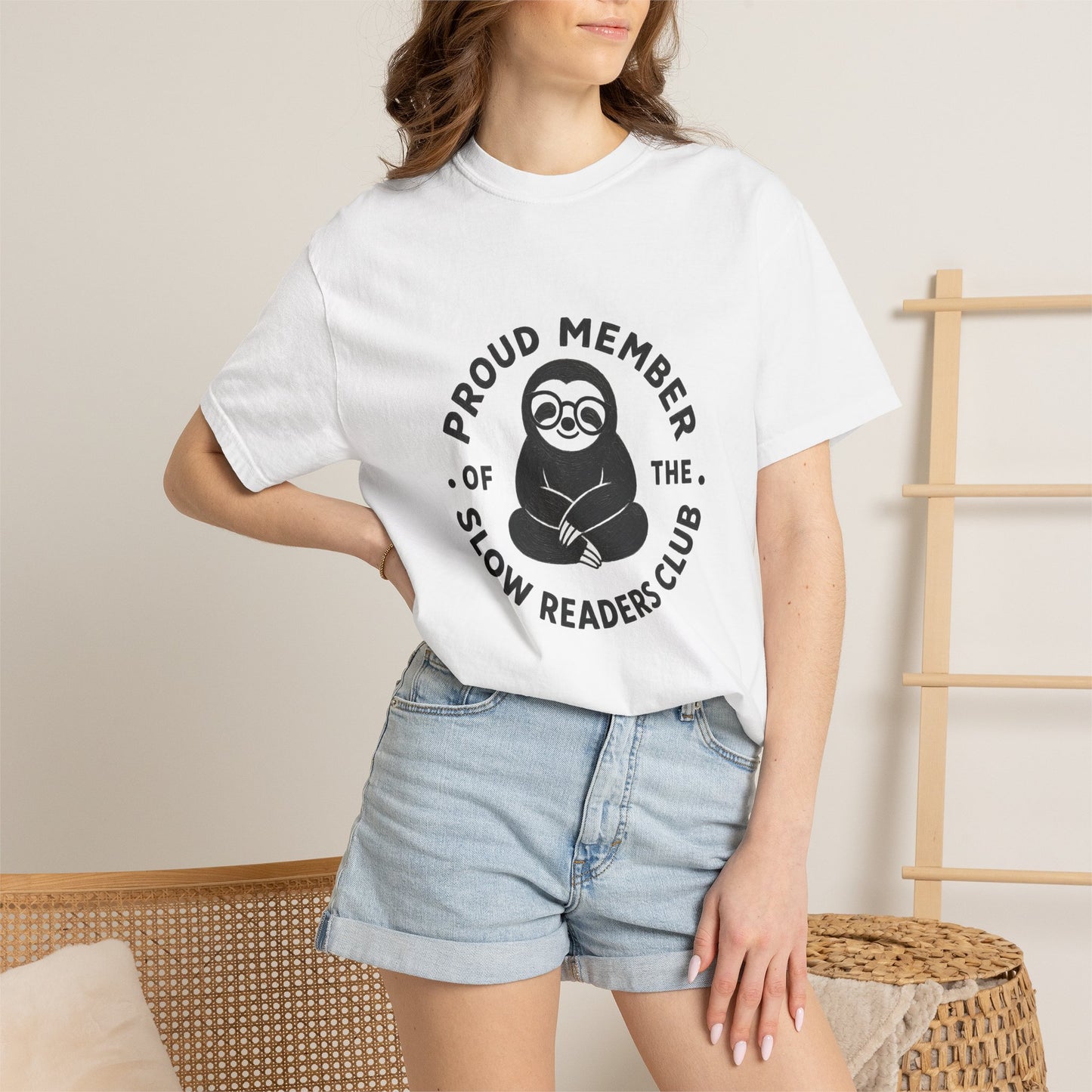 "Proud Member of the Slow Readers Club" Graphic Tee