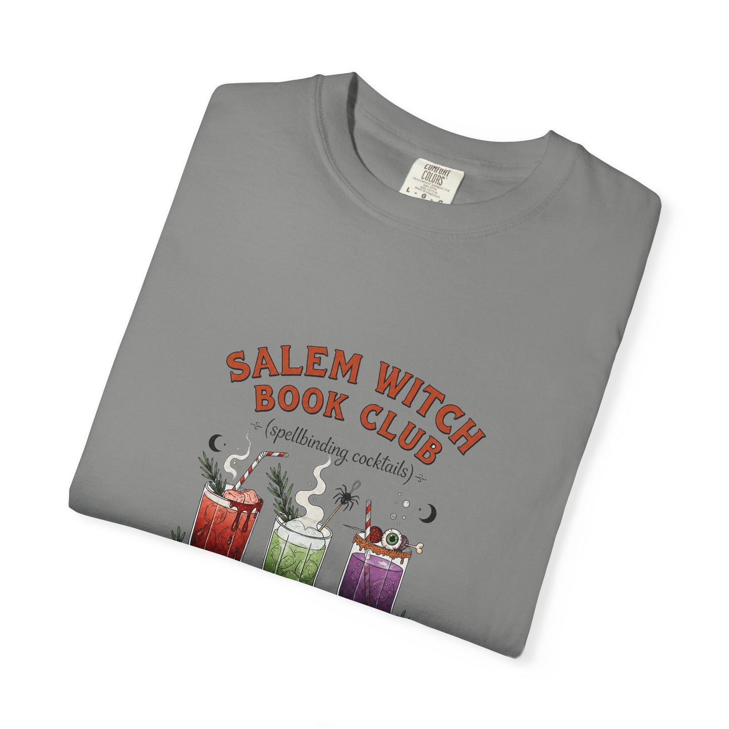"Salem Witch Book Club" T-Shirt — Whimsical Witchy Reading Tee