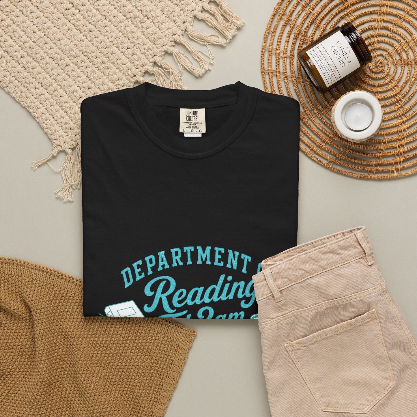 "Department of Reading 'Til 2AM: T-Shirt — Graphic Reading Tee