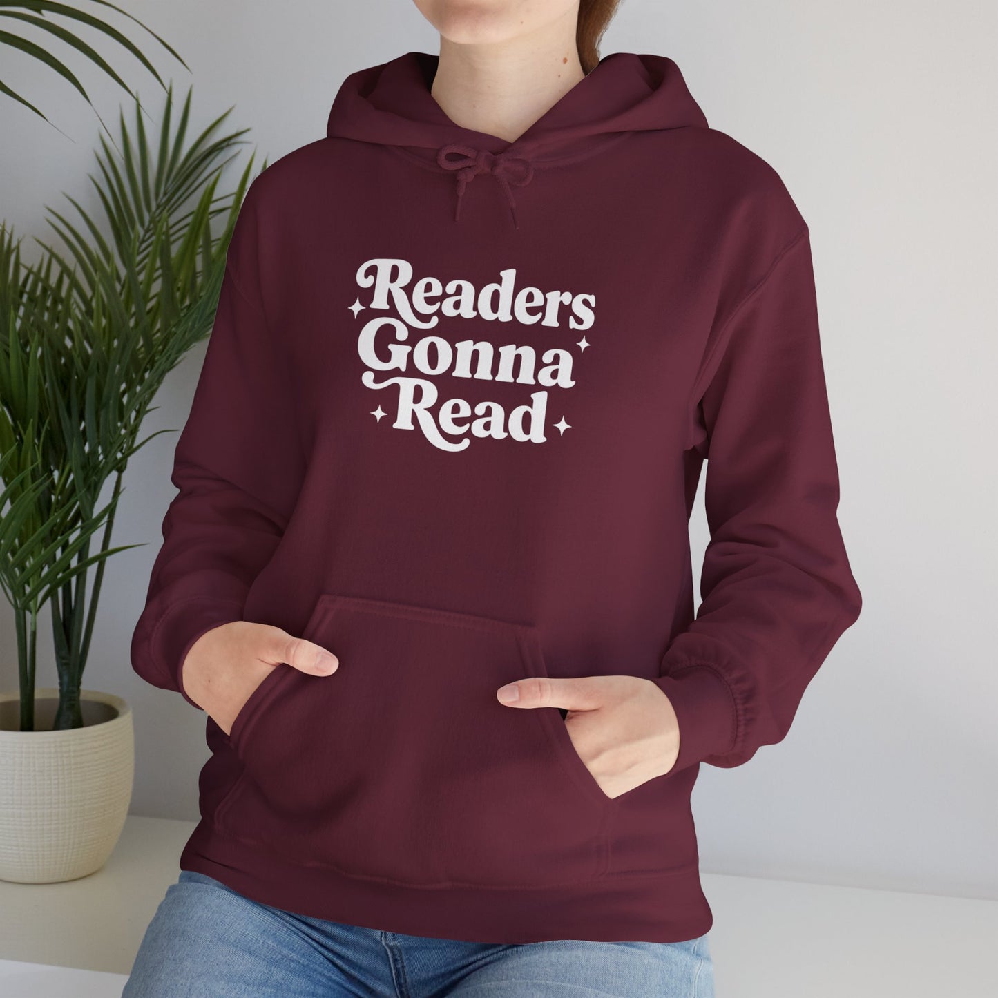 "Readers Gonna Read" Hoodie — Cozy Book Lover Pullover