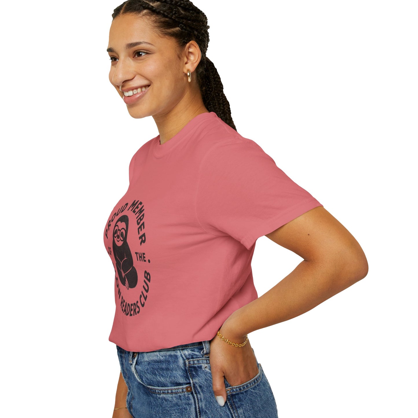 "Proud Member of the Slow Readers Club" Graphic Tee