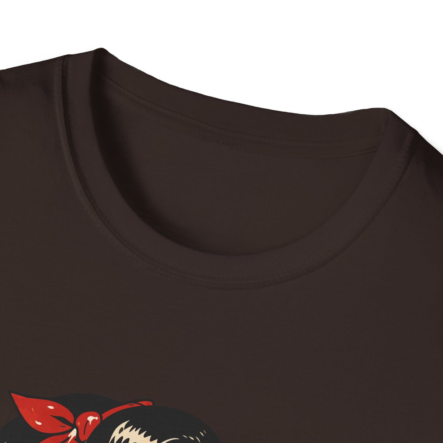 Lightweight Fabric - Vintage Pin-up Reading Tee — "Smutty Content" Graphic T-Shirt