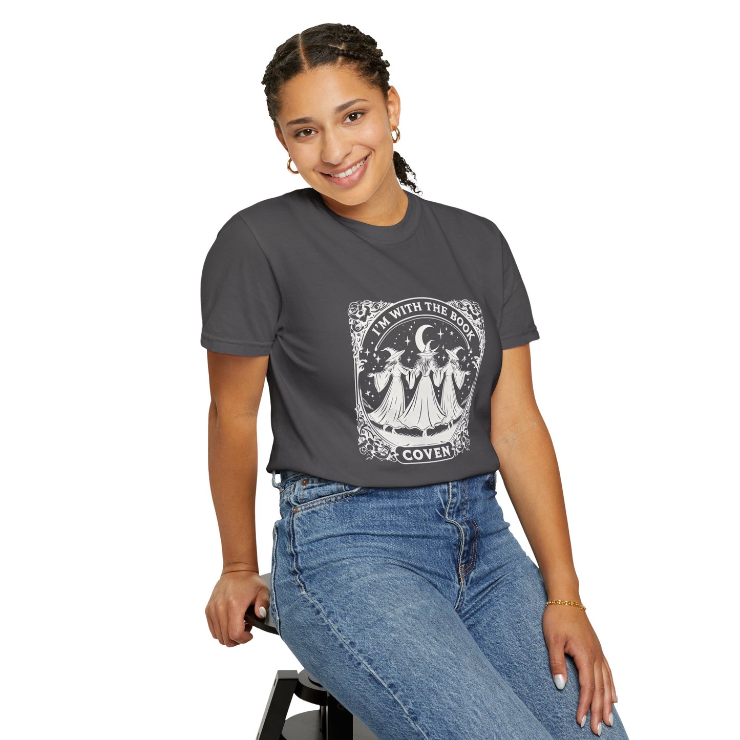 Coven "I'm With The Book" Graphic T-Shirt