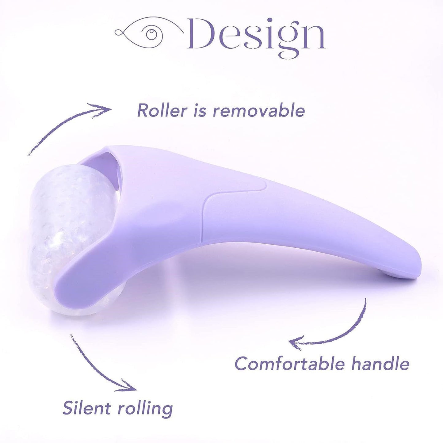 Masseur Facial Rouleau de Glace Tête de Massage à Rouleau de Glace