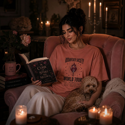 "Romantasy Society World Tour" Graphic T-Shirt
