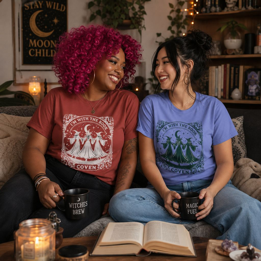 Coven "I'm With The Book" Graphic T-Shirt