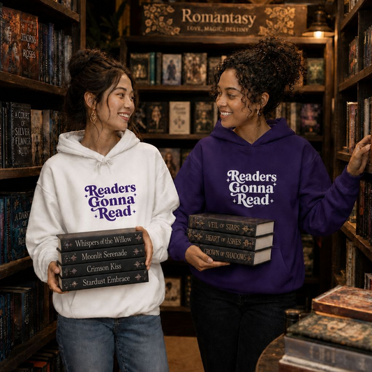"Readers Gonna Read" Hoodie — Cozy Book Lover Pullover