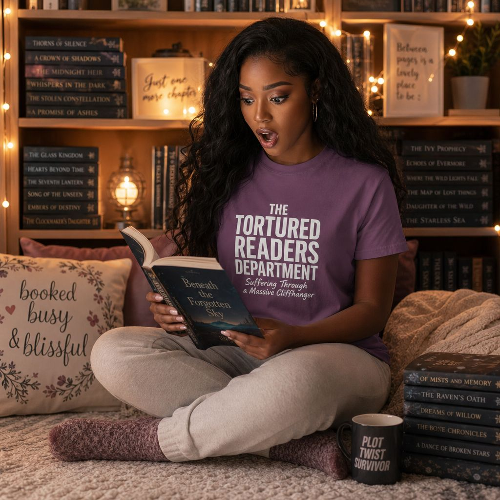“The Tortured Readers Department” Funny Book Lover Tee