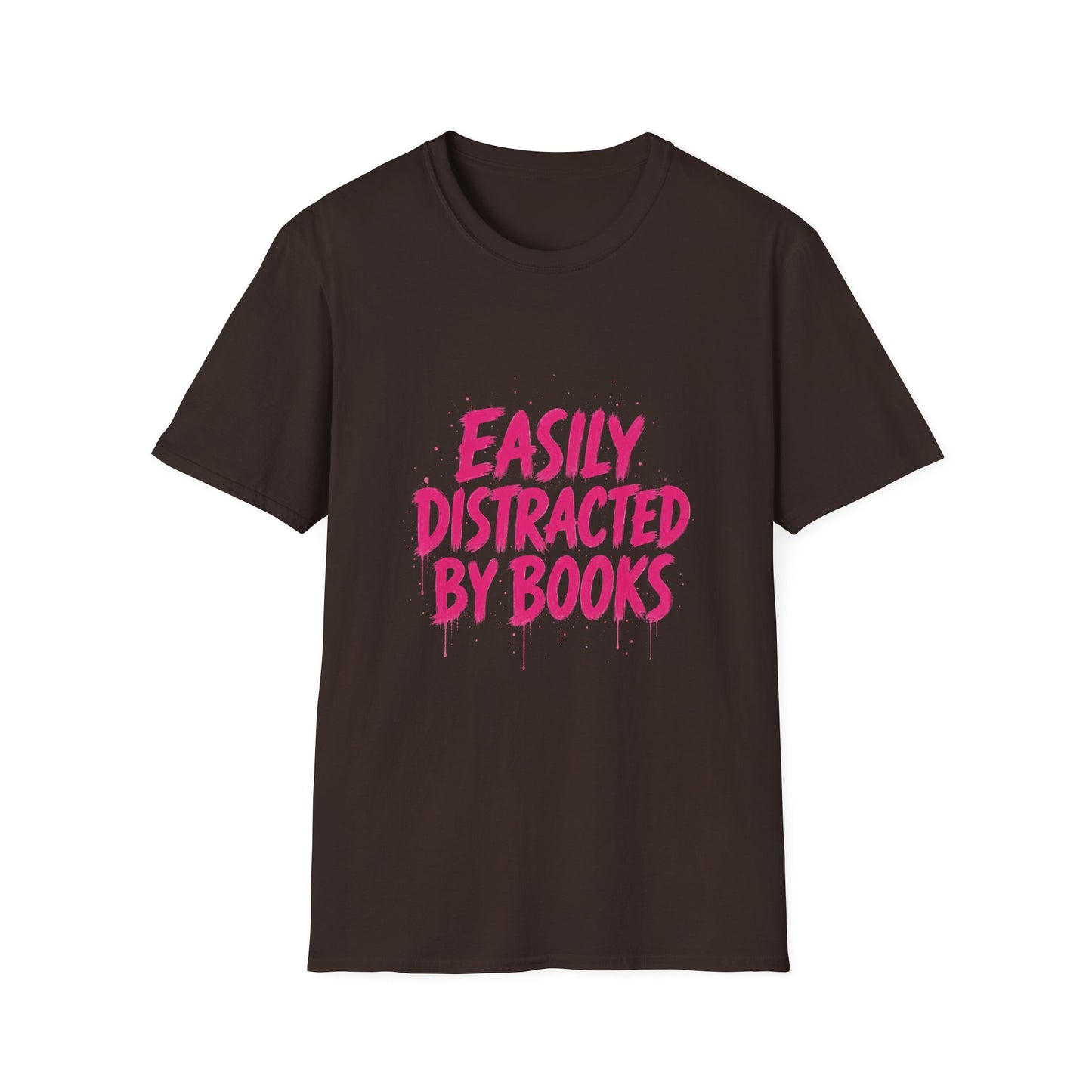 Lightweight Fabric - "Easily Distracted by Books" T‑Shirt