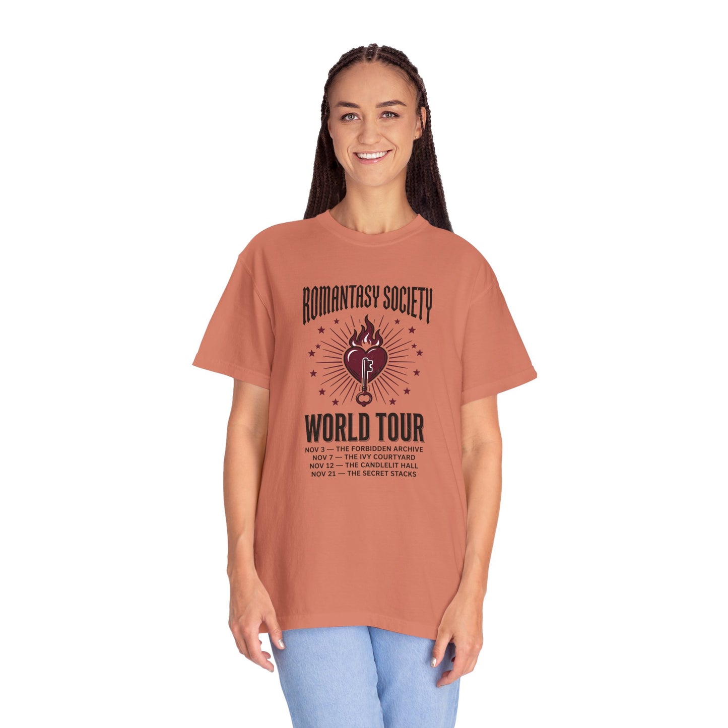 "Romantasy Society World Tour" Graphic T-Shirt