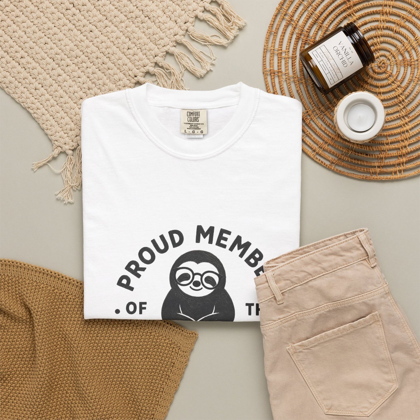 "Proud Member of the Slow Readers Club" Graphic Tee
