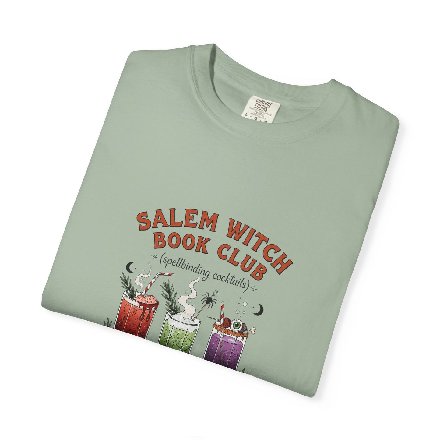 "Salem Witch Book Club" T-Shirt — Whimsical Witchy Reading Tee