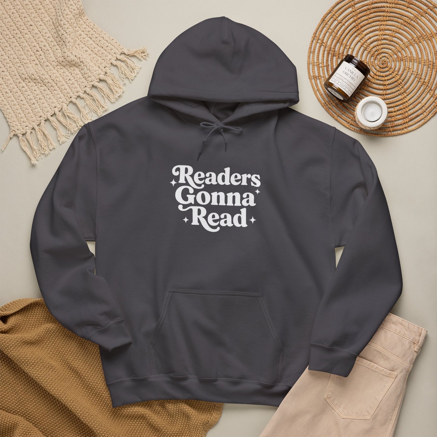 "Readers Gonna Read" Hoodie — Cozy Book Lover Pullover