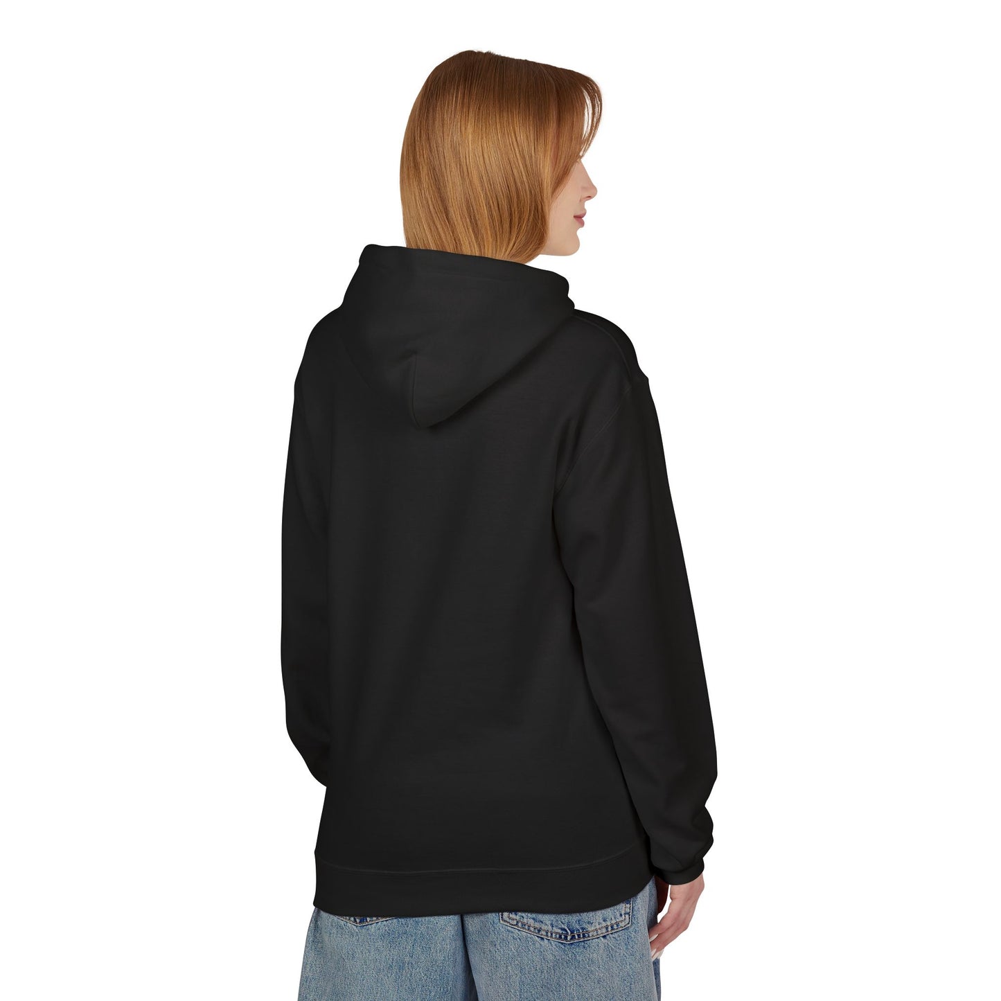Fleece Fantasy Readers Hoodie  —"Physically Here, Mentally Fighting Battles"