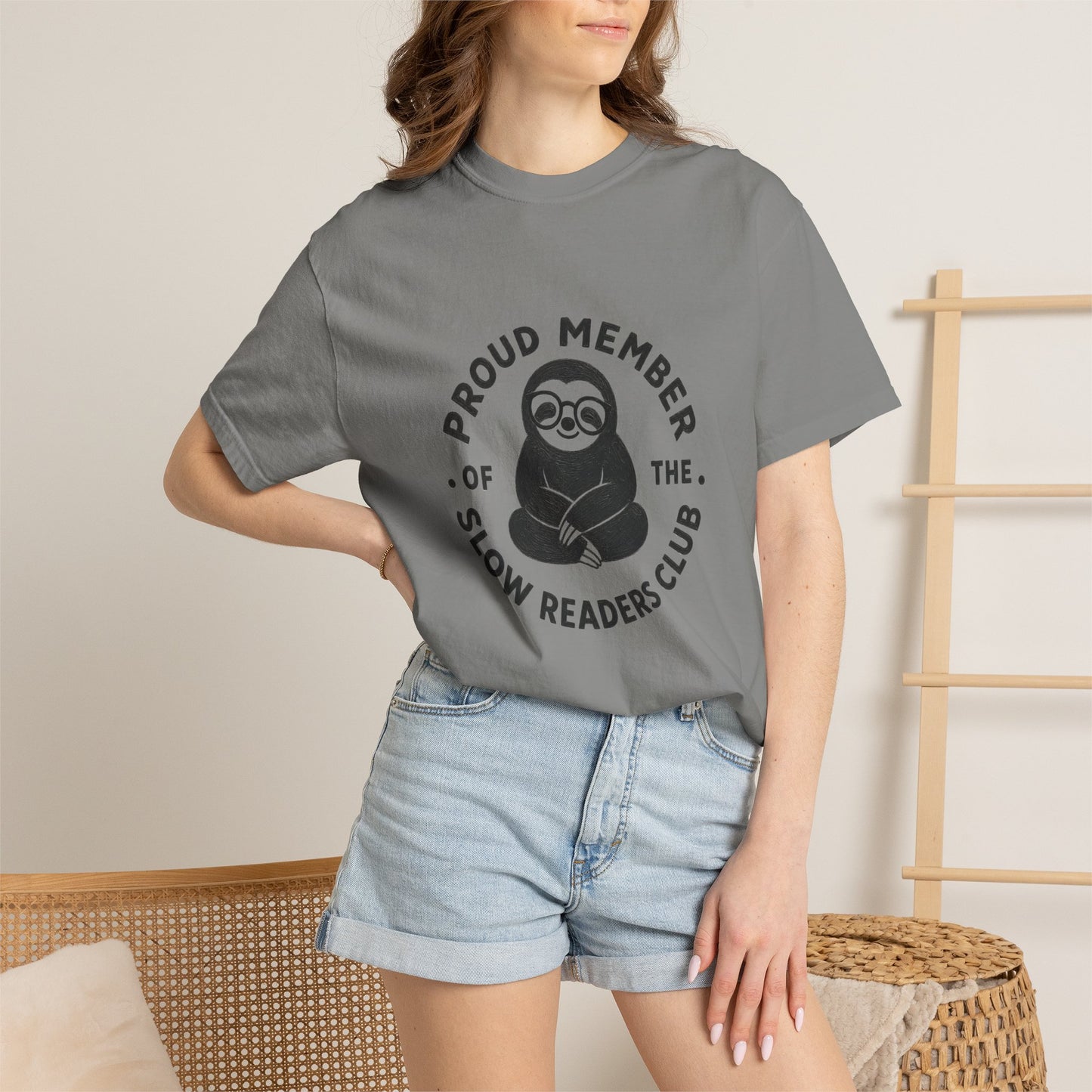 "Proud Member of the Slow Readers Club" Graphic Tee