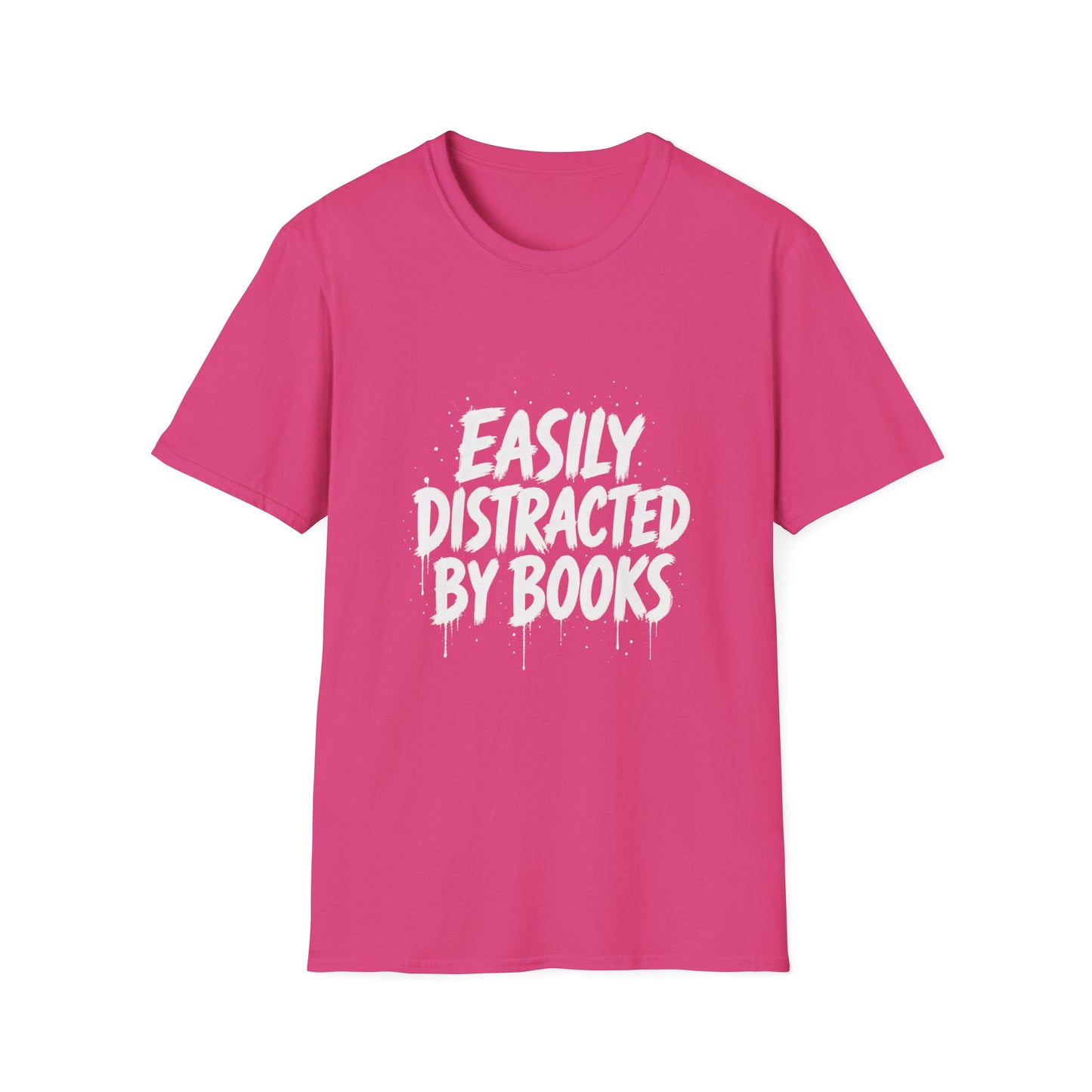 Lightweight Fabric - "Easily Distracted by Books" T‑Shirt