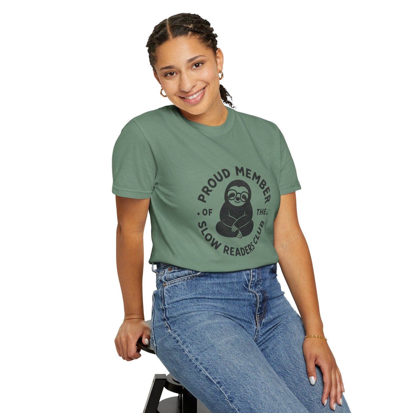 "Proud Member of the Slow Readers Club" Graphic Tee