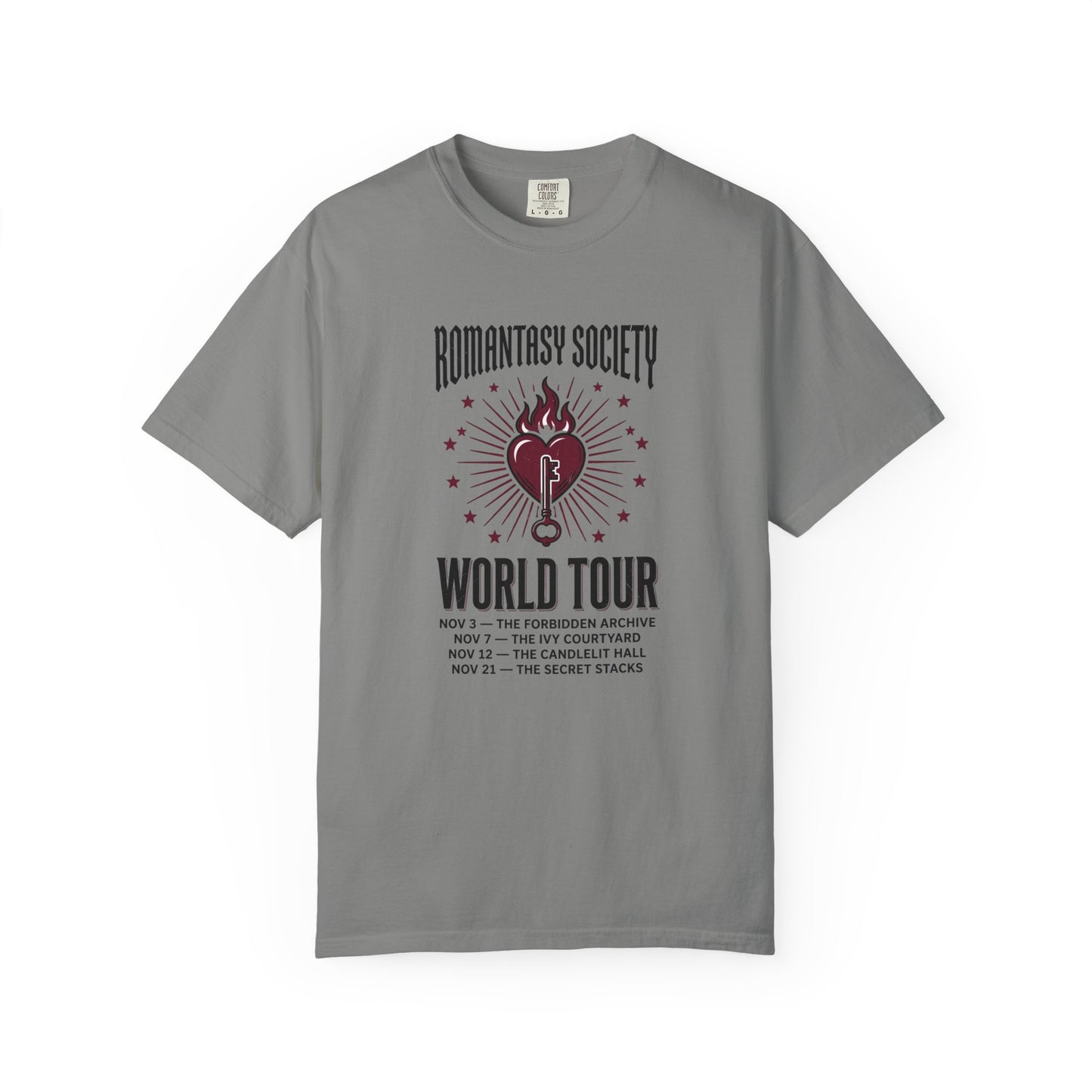 "Romantasy Society World Tour" Graphic T-Shirt