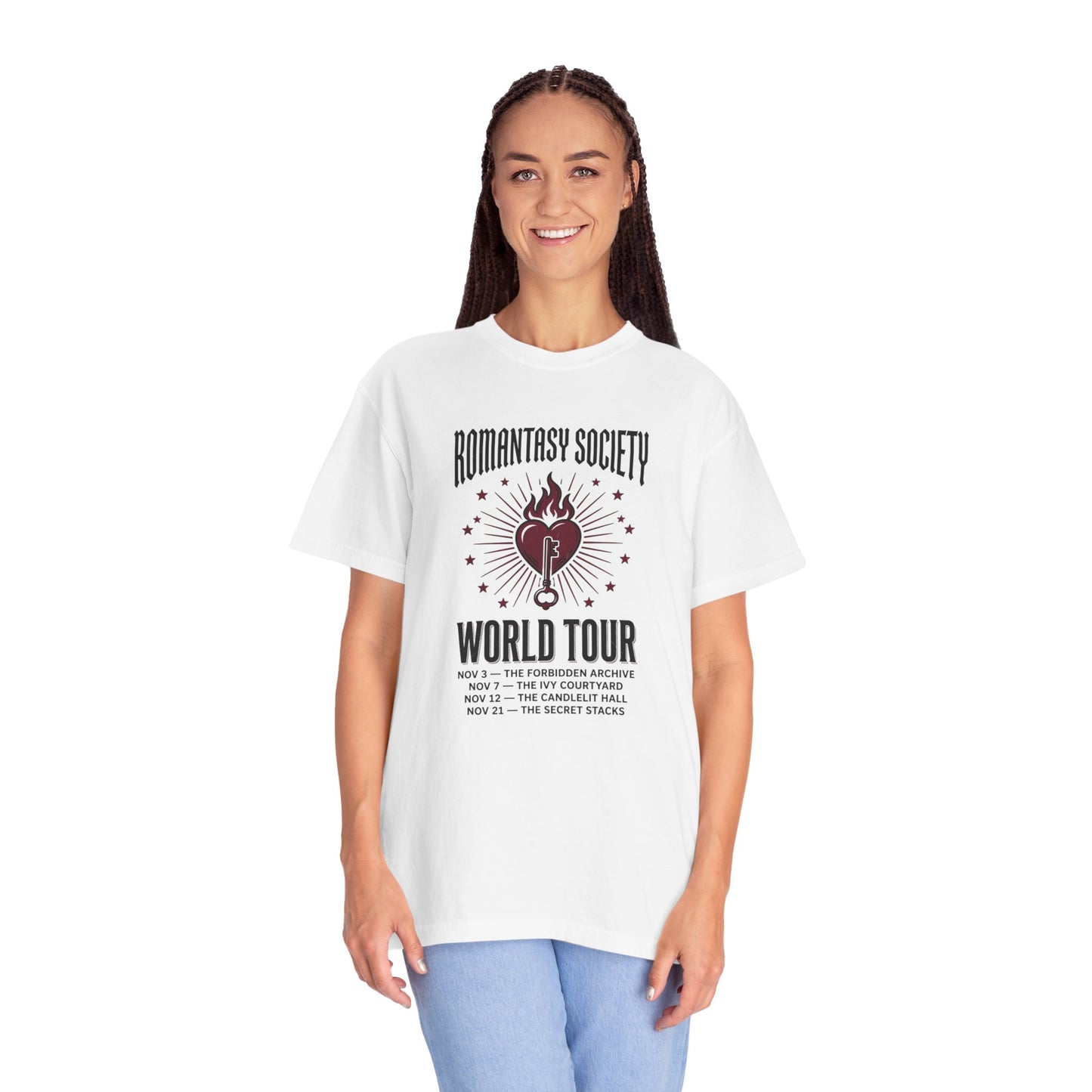 "Romantasy Society World Tour" Graphic T-Shirt