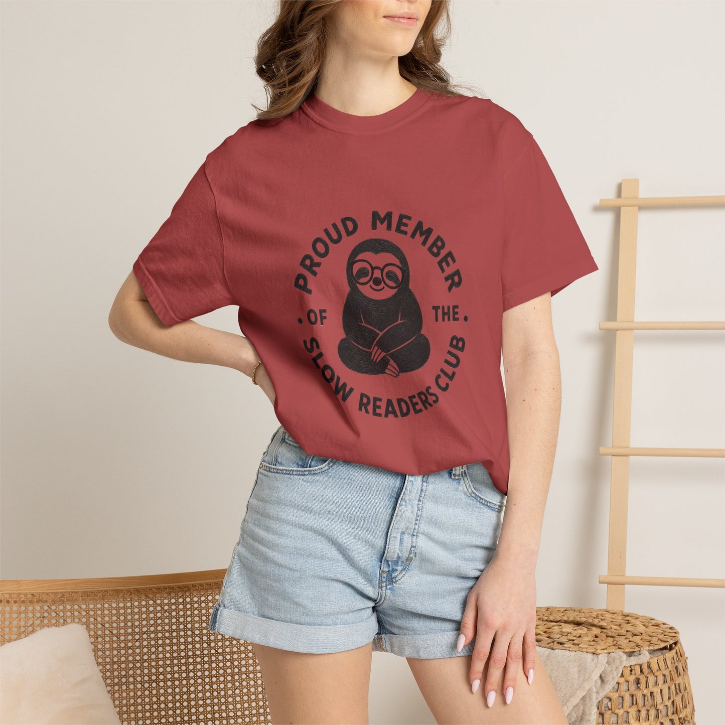 "Proud Member of the Slow Readers Club" Graphic Tee