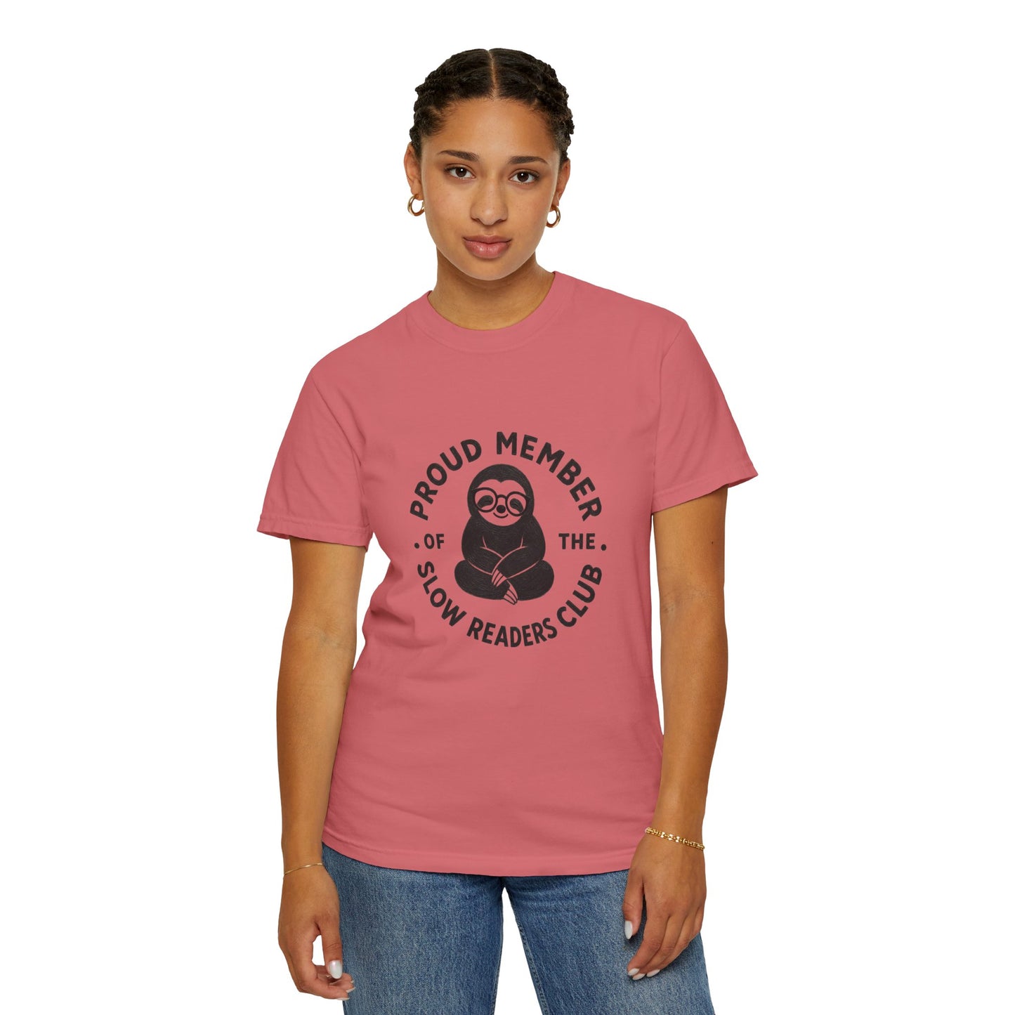 "Proud Member of the Slow Readers Club" Graphic Tee