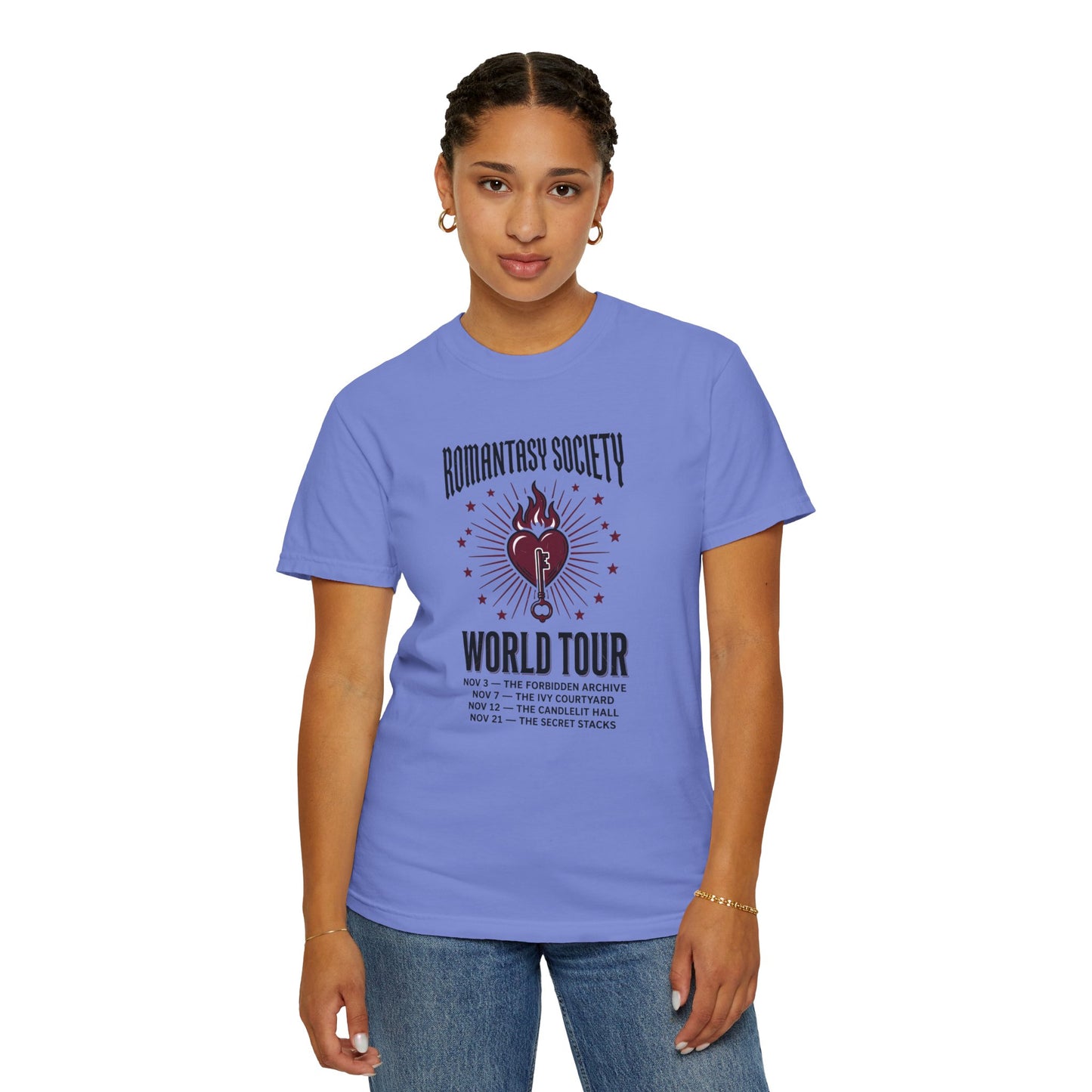 "Romantasy Society World Tour" Graphic T-Shirt