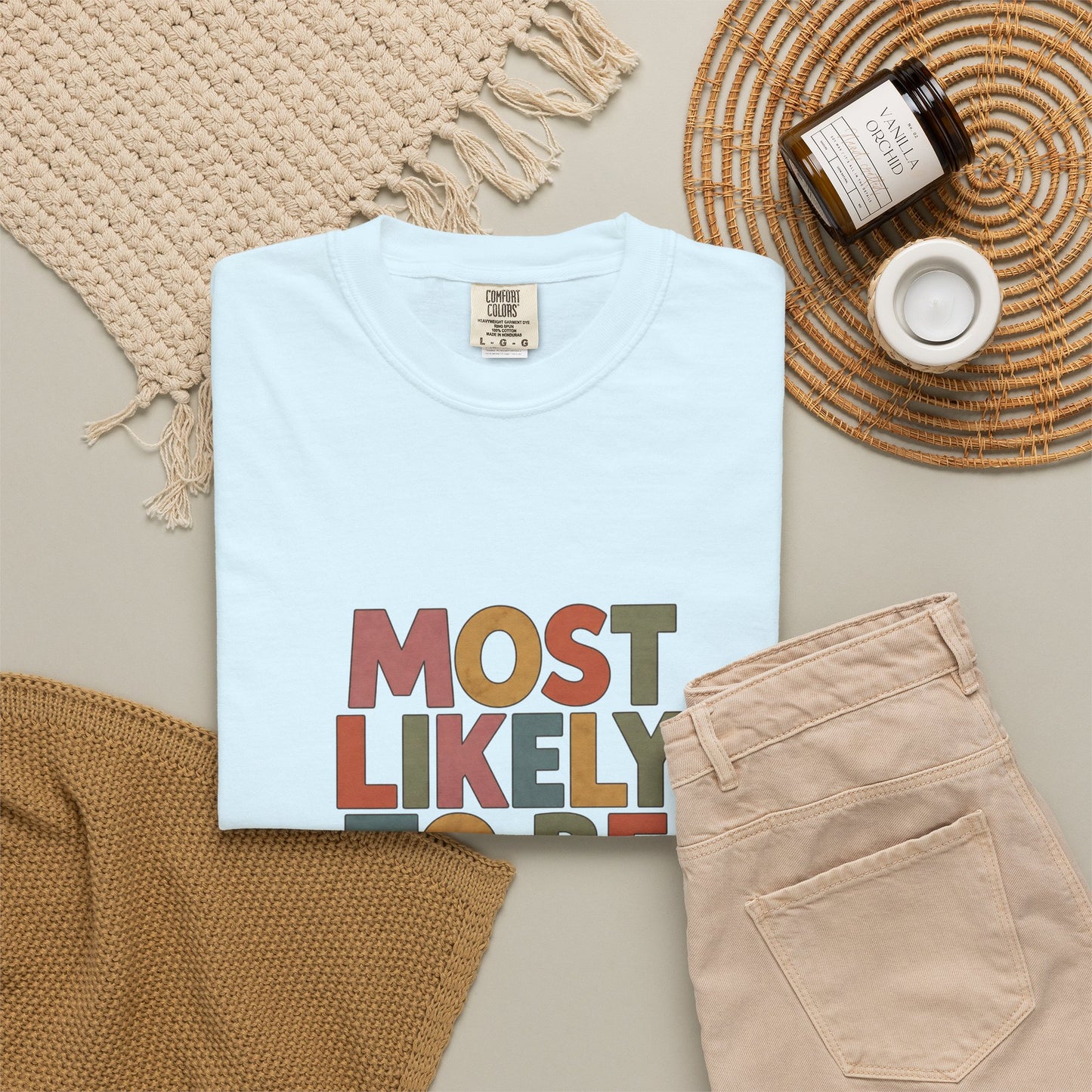 Historical Fiction Reader T-Shirt — "Most Likely to Be Reading Historical Fiction"