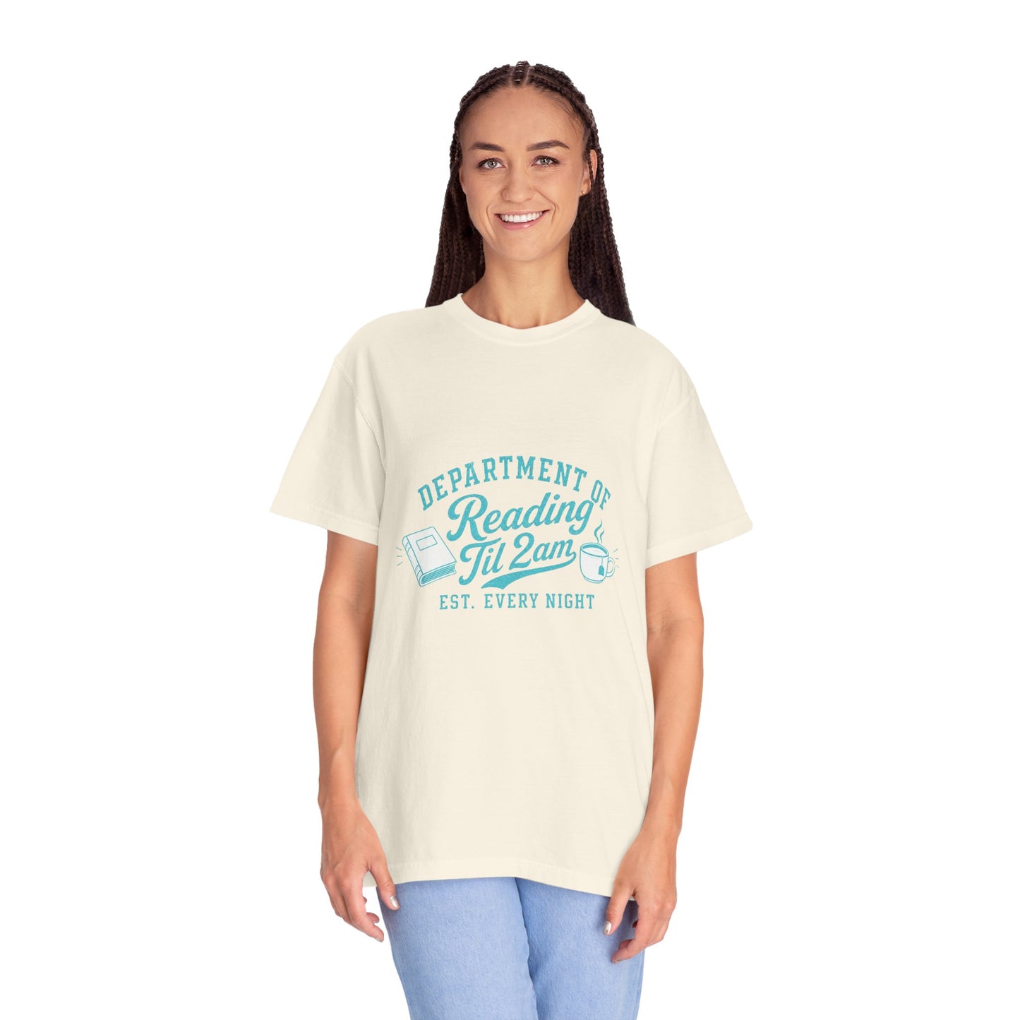"Department of Reading 'Til 2AM: T-Shirt — Graphic Reading Tee