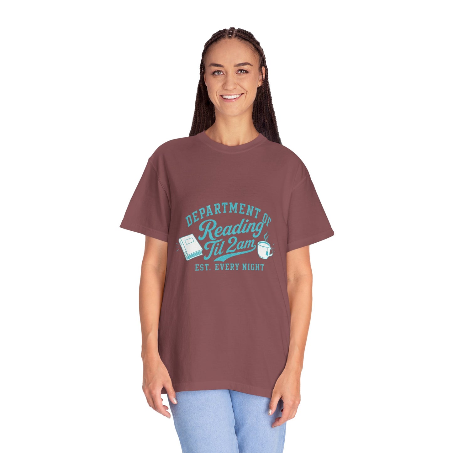 "Department of Reading 'Til 2AM: T-Shirt — Graphic Reading Tee