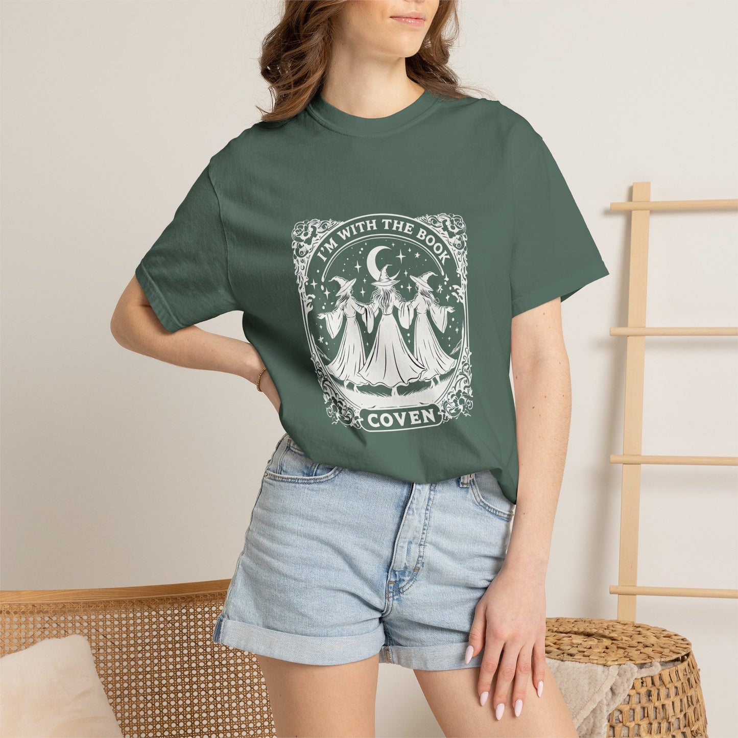 Coven "I'm With The Book" Graphic T-Shirt