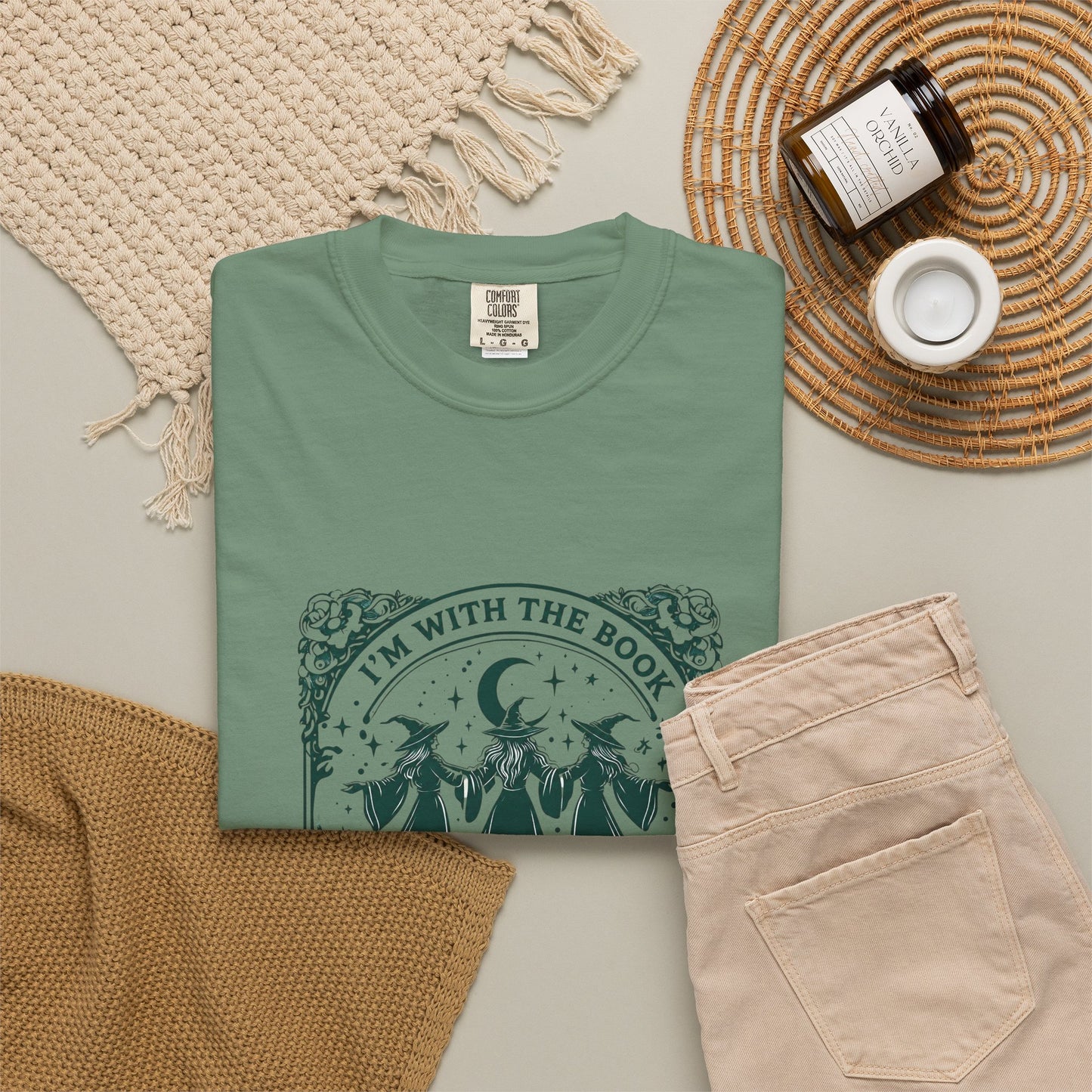 Coven "I'm With The Book" Graphic T-Shirt