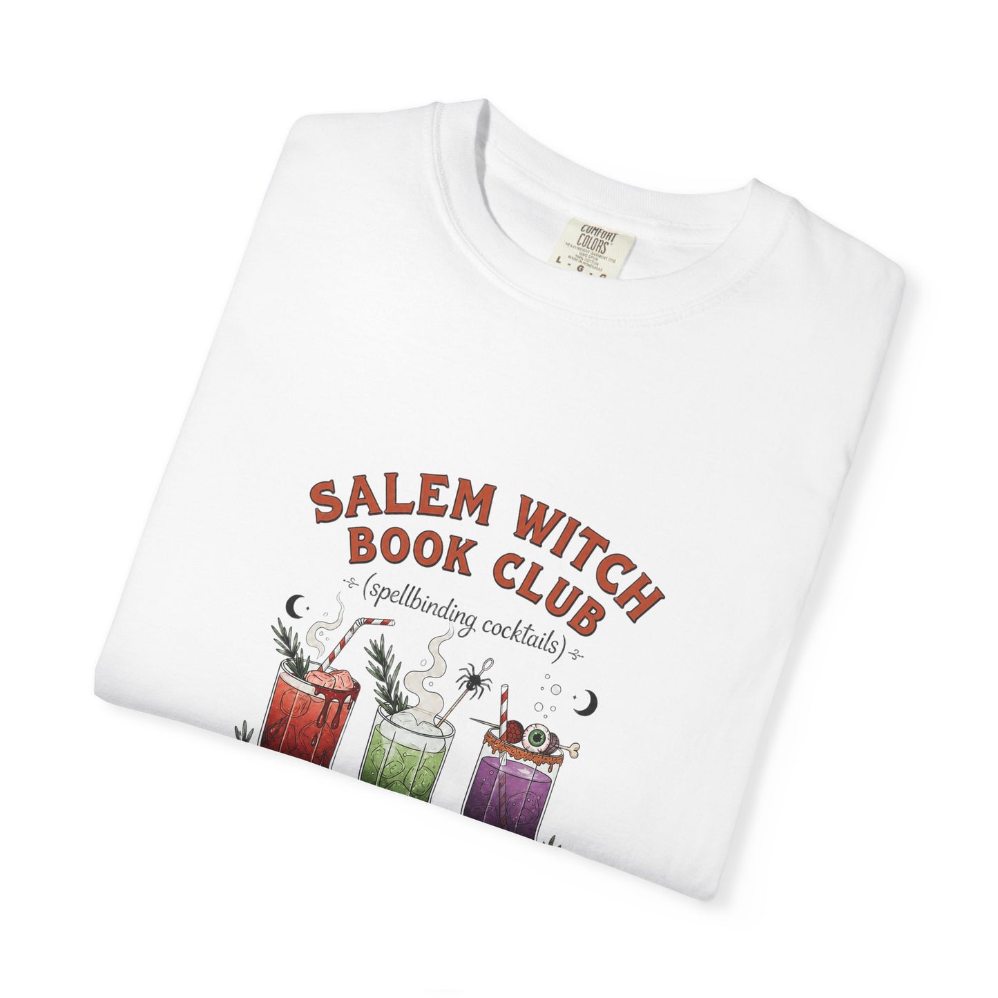 "Salem Witch Book Club" T-Shirt — Whimsical Witchy Reading Tee