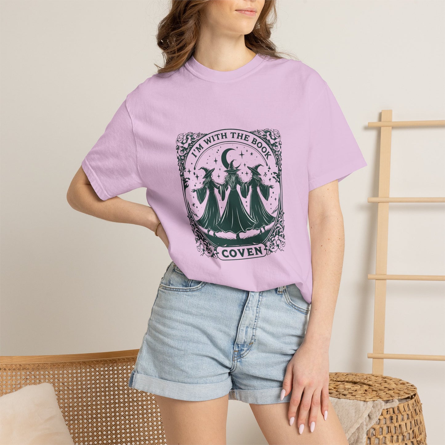 Coven "I'm With The Book" Graphic T-Shirt