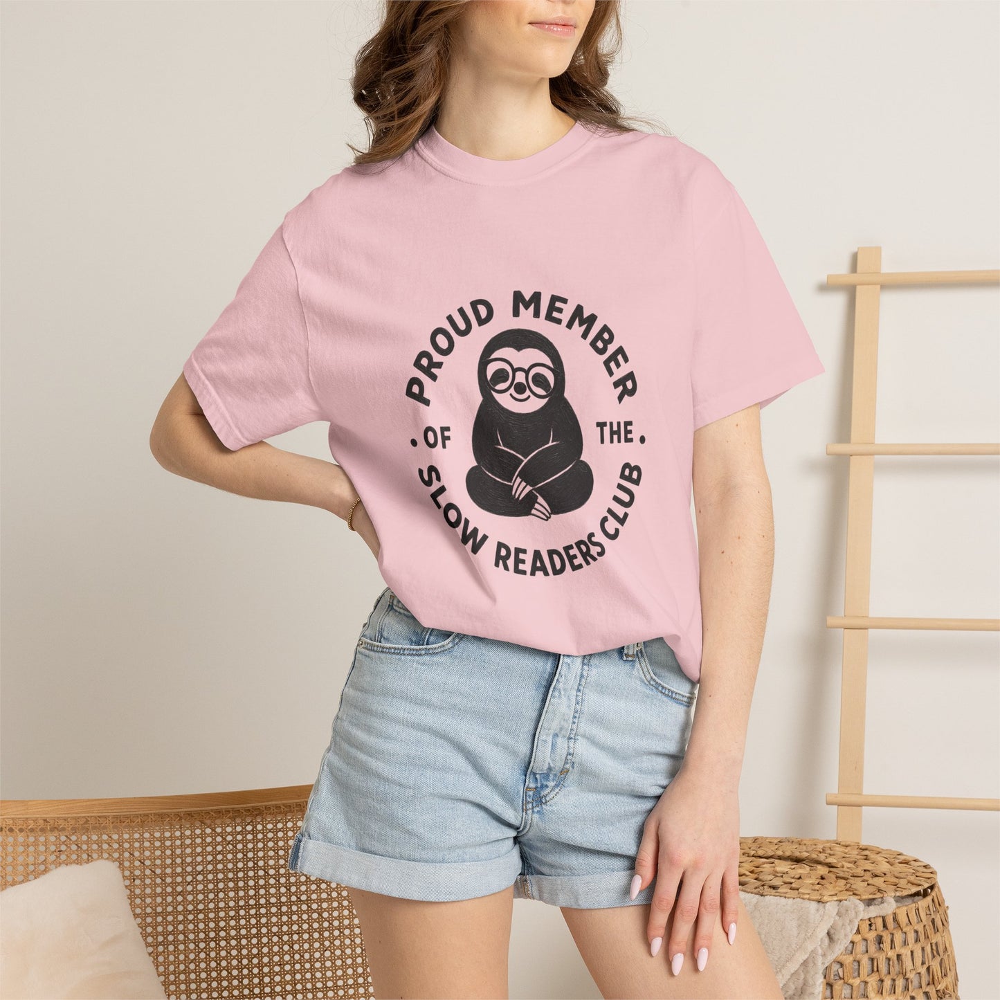 "Proud Member of the Slow Readers Club" Graphic Tee