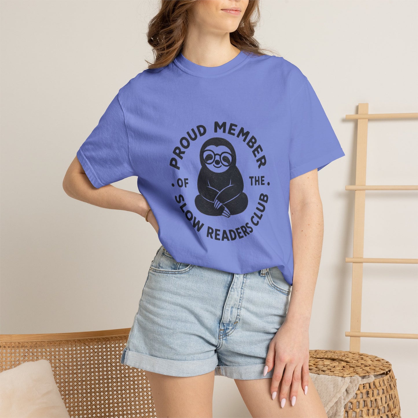 "Proud Member of the Slow Readers Club" Graphic Tee